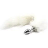 Toyz4Lovers Buttplug met Vossenstaart - Wit