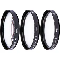 Hoya HMC II 49mm Close-up set +1 +2 +4