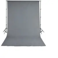 Bresser BR-D23 Support 240X300cm + Achtergronddoek 250x300cm grijs