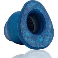 Oxballs - Pighole 4 - Holle Buttplug - Blauw - Maat XL