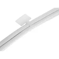 Intos Tie-wraps 200 x 2,5mm / transparant - met label (100 stuks)
