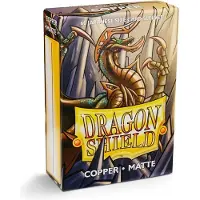 Asmodee Dragon Shield Card Sleeves: Japanese Matte Copper (59x86mm) - 60 stuks