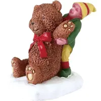 Lemax Santa's Wonderland Kerstdorpminiatuur Big Bear (grote Knuffel) 5,7 X 3,6 X 4,9 Cm