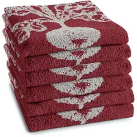 DDDDD - Radish - Keukendoek - Rood - 6 stuks