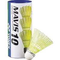 Yonex Badminton Shuttle Yonex Mavis-10 Yellow Middle (Koker van 3)