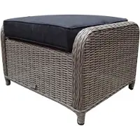 AVH-Collectie Toscane XL voetenbank 72x58xH46 cm grijs