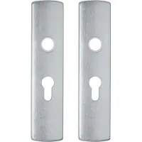 Axa Schild - Aluminium - Aluminium - - Binnendeurschilden 6210 PC55 aluminium