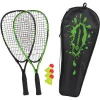 Schildkröt Funsports Badmintonset 5-delig Zwart/groen