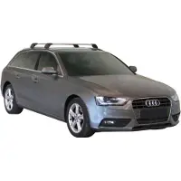 Yakima Audi A4 S4 RS4 Avant Estate Premium Dakdrager Zwart 2015 - heden Whispbar Auto Exterieur Accessoires