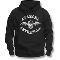 Rock Off Avenged Sevenfold - Logo Hoodie/trui - S - Zwart