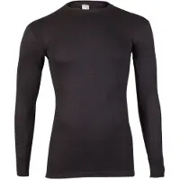 Beeren thermo heren shirt lange mouw - M - Zwart