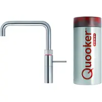 Quooker Fusion square RVS met Combi+ reservoir
