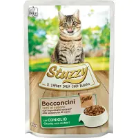 Stuzzy 24x Kattenvoer Pouch Konijn 85 gr