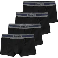 Bench Onderbroek donkerblauw / grijs gemêleerd / zwart