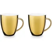 Vt wonen Mok vtwonen With Ear Gold 250 ml (Set van 2)