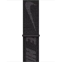 Apple Watch 38/40/41 mm Nylon Sport Loop Nike Horlogeband Zwart