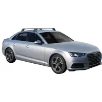 Yakima Audi A4 S4 RS4 Limousine 4drs Sedan 2015 - heden Premium Dakdrager Zwart Whispbar Auto Exterieur Accessoires