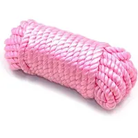 Orgasm Products Silky Bondagetouw - 10 m - Roze