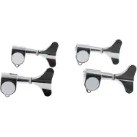 Fazley 10550 4-in-line stemmechanieken voor basgitaar chrome
