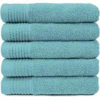 The One Towelling The One Handdoek 50x100 cm 450gram Petrol (5 stuks)