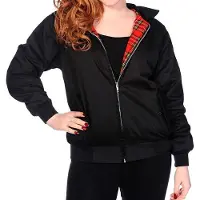 Banned - Harrington Jacket - S - Zwart