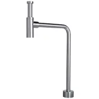 Sento Stainless RVS sifon met vloerafvoerbuis SES102