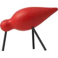 Normann Copenhagen Beeld Shorebird 11 cm Red