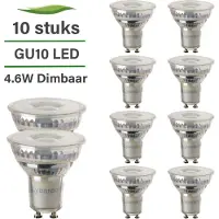 Lybardo 10 Pack LED GU10 Lybardo Master 4.6W 100 graden 2700K Warm Wit Dimbaar
