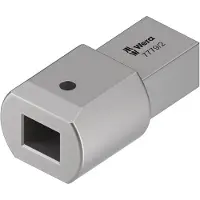 Wera Insteekadapter, 9x12 naar 14x18 mm, staal, afmetingen 18x12x9