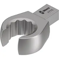 Wera 7775 insteek-ringsleutels, open, 9 x 12 mm, 19 mm - 1 stuk(s) - 05078657001