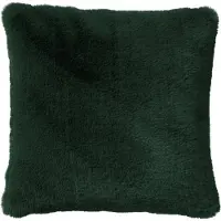Dutch decor - ZAYA - Sierkussen 60x60 cm - bontlook - effen kleur - Mountain View - donkergroen