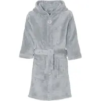 Playshoes Fleece badjas uni grijs