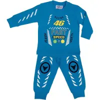 Fun2Wear Funderwear - Pyama - Blauw - Racing = Maat 74 - Jongen