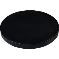 Nature - Planttrolley met wieltjes - Ø29cm - Zwart - Kunststof