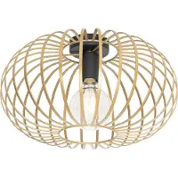 QAZQA Design plafondlamp goud 39 cm - Johanna