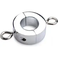 XR Brands Ball Trap - Metal Ball Stretcher silver