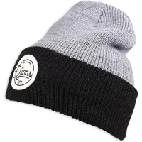 Djinn's Oversize Beanie 2Tone-Black/Grey