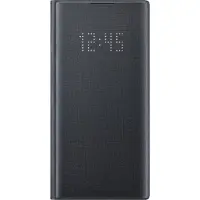 Samsung Galaxy Note 10 Led View Book Case Zwart