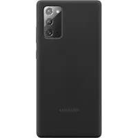 Samsung Galaxy Note 20 Back Cover Siliconen Zwart