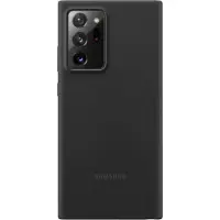 Samsung Galaxy Note 20 Ultra Back Cover Siliconen Zwart