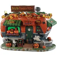 Lemax Kersthuisje Pick me pumpkin wagon 4,5V