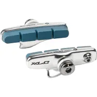 Xlc BS-R02 Remblokjes - Shimano - Set van 4 Stuks - 55mm - Zilver/Blauw