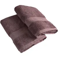 Casilin Royal Touch - Hotel Kwaliteit - Pakket van 2 Badlakens - 65 x 125 cm - Figue - Paars