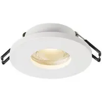 Groenovatie Inbouwspot Rond - Vast - Waterdicht IP44 - GU10 Fitting - Mat Wit