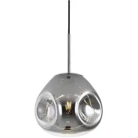 Present Time hanglamp blown glass small chroom