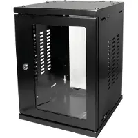 Logilink W09Z33B 10inch-wandkast 8 HE Zwart