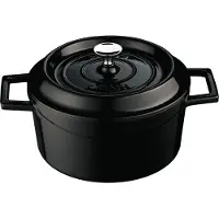 Lava Ronde Braadpan 12cm Zwart