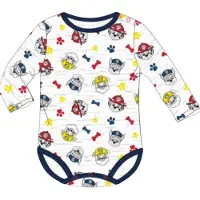 Paw Patrol - Rompertje - Katoen - Blauw - Unisex - Maat 74 (9 Maanden)