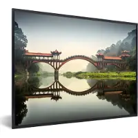 PosterMonkey Fotolijst incl. Poster - Chinees gebruik - 80x60 cm - Posterlijst