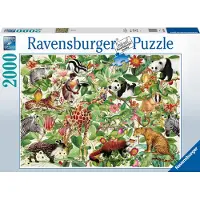 Ravensburger Puzzel Jungle 2000st Karton Puzzel